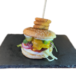 CHICKEN-CHEDDAR burger