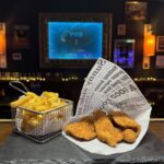 Chicken nuggets hasábburgonyával
